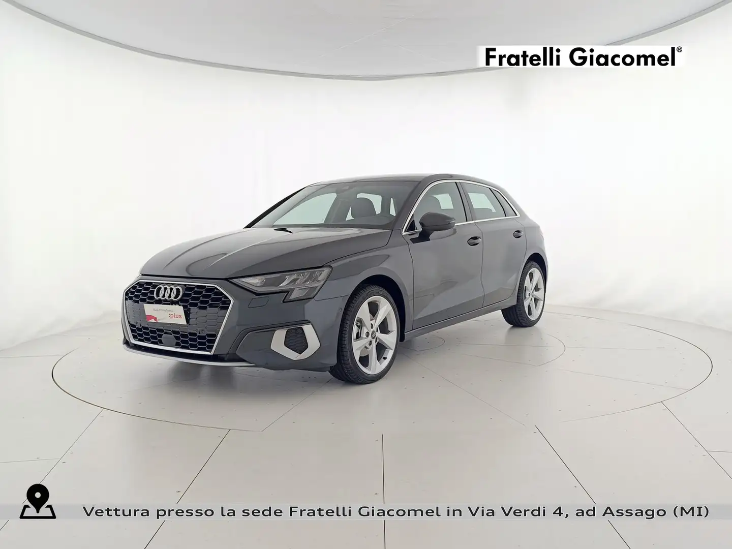 Audi A3 sportback 30 2.0 tdi business advanced s-tronic Grigio - 1