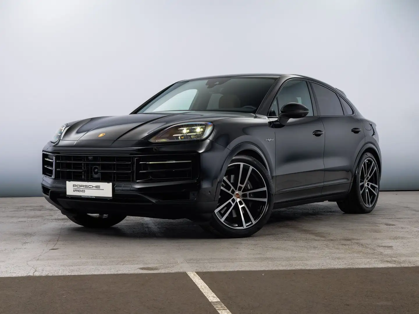 Porsche Cayenne E-Hybrid Coupé Schwarz - 1