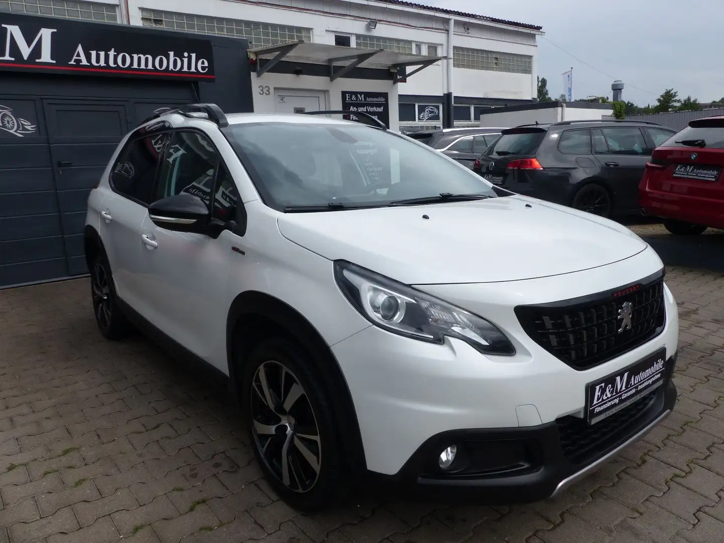 Peugeot 2008 Allure*GT-LINE*NAVI*LEDER*KAMERA*PDC*SHZ* Weiß - 2