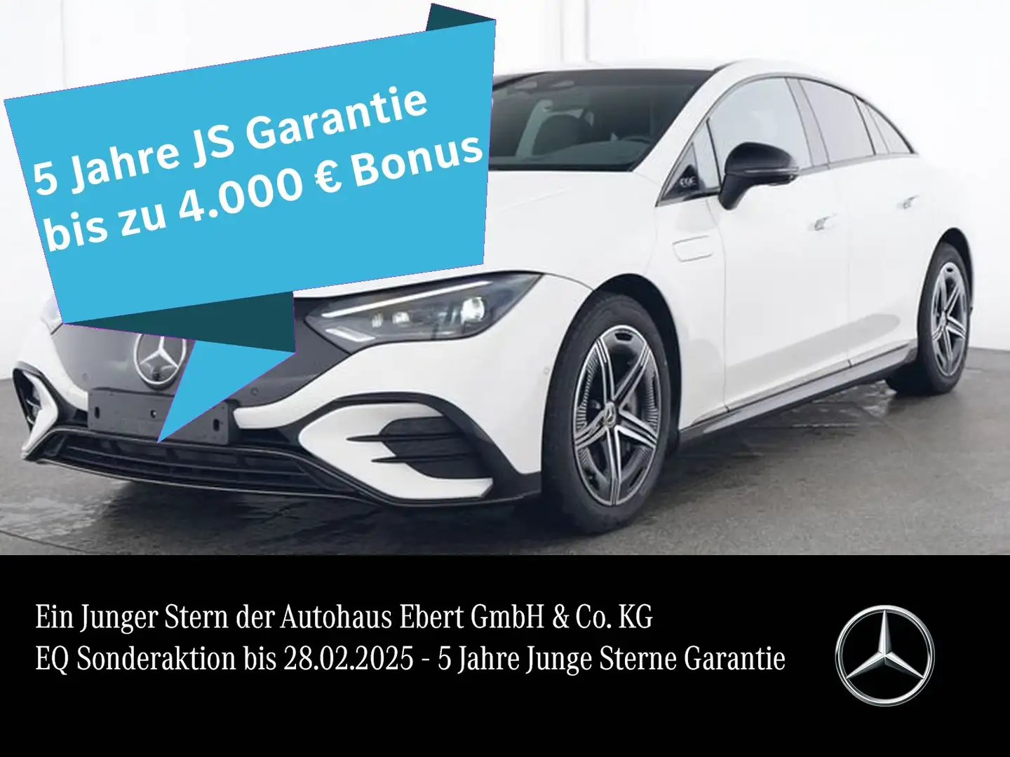 Mercedes-Benz EQE 350 EQE350 AMG Prem HYPER Masage AIRMATIC 10°HAL AHK Beyaz - 1