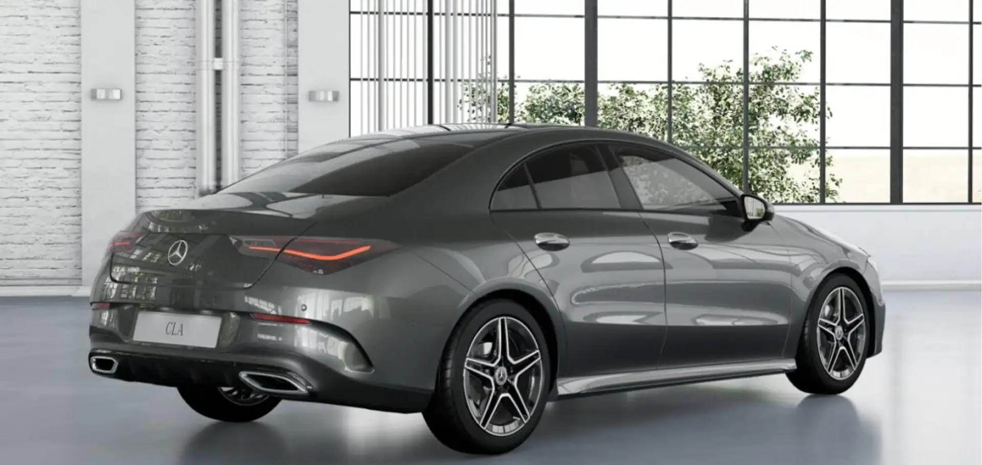 Mercedes-Benz CLA 180 Coupé Grau - 2