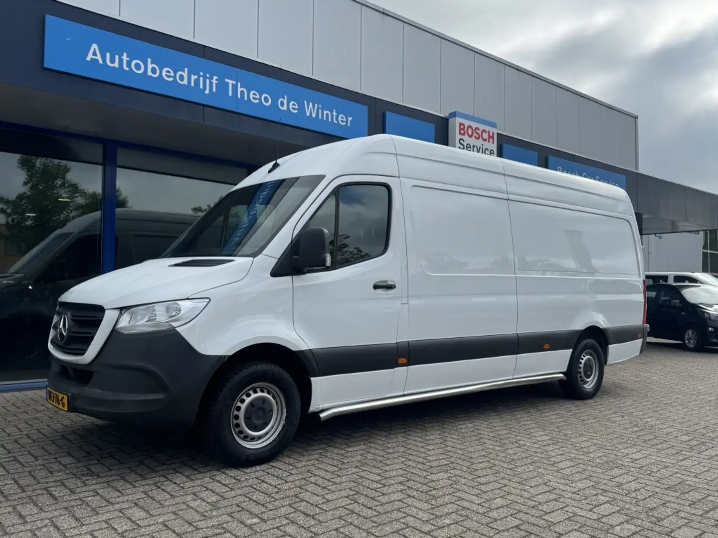 Mercedes-Benz Sprinter 316 2.2 CDI L4H2 DC| Automaat, Leer, Cruise, CarPl Wit - 1