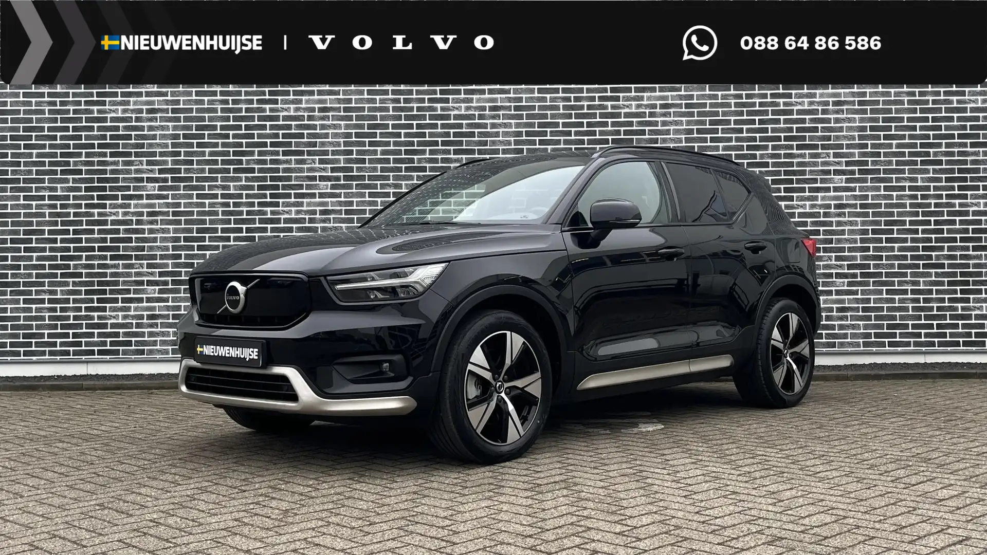 Volvo XC40 Recharge P8 AWD R-Design | Adaptieve cruise contro Schwarz - 1