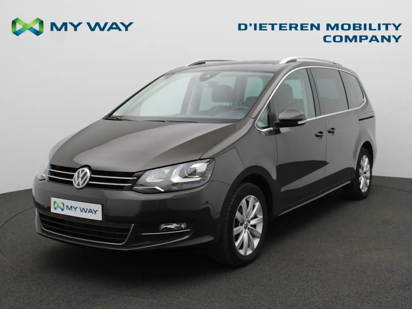Volkswagen Sharan Highline 1,4 TSI 150 PK DSG-6 / ACC / Camera / Apple Carplay Bruin - 1