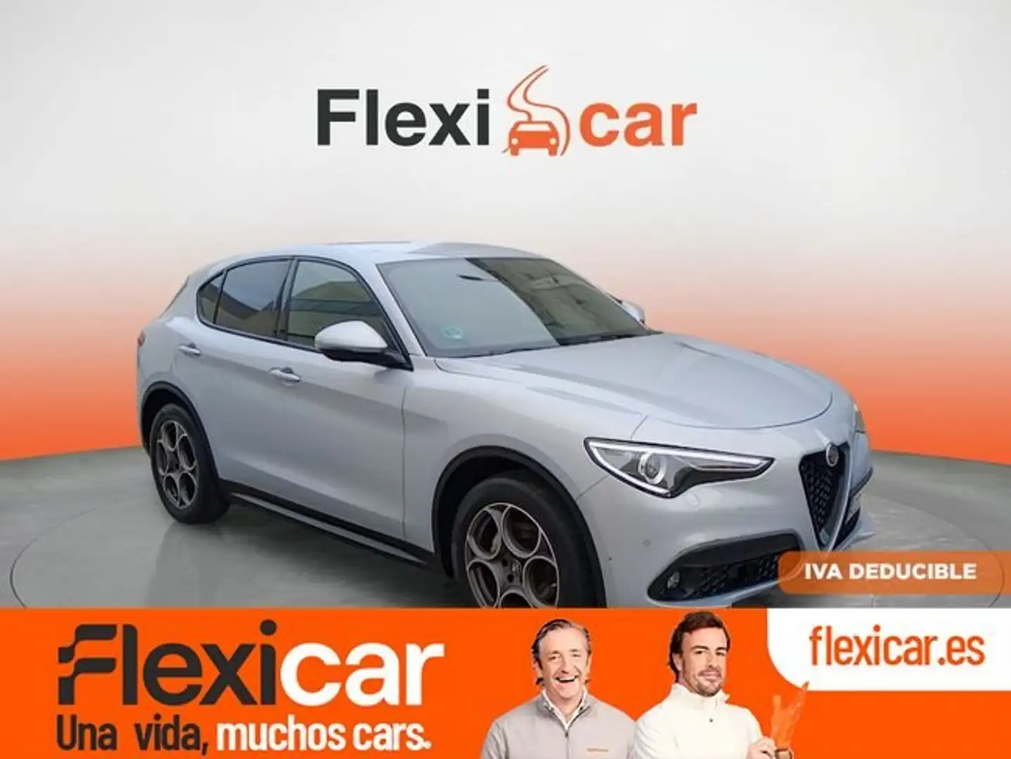 Alfa Romeo Stelvio 2.2 Diesel 140kW (190cv) SPRINT AWD Gris - 1