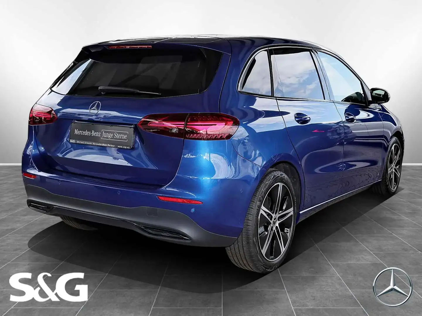 Mercedes-Benz B 200 Progressive AHK+18 ZOLL+NIGHT PAKET+LED Bleu - 2