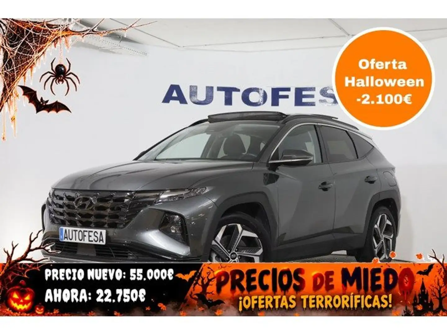 Hyundai TUCSON 1.6 TGDI PHEV Tecno Sky AT Gris - 1