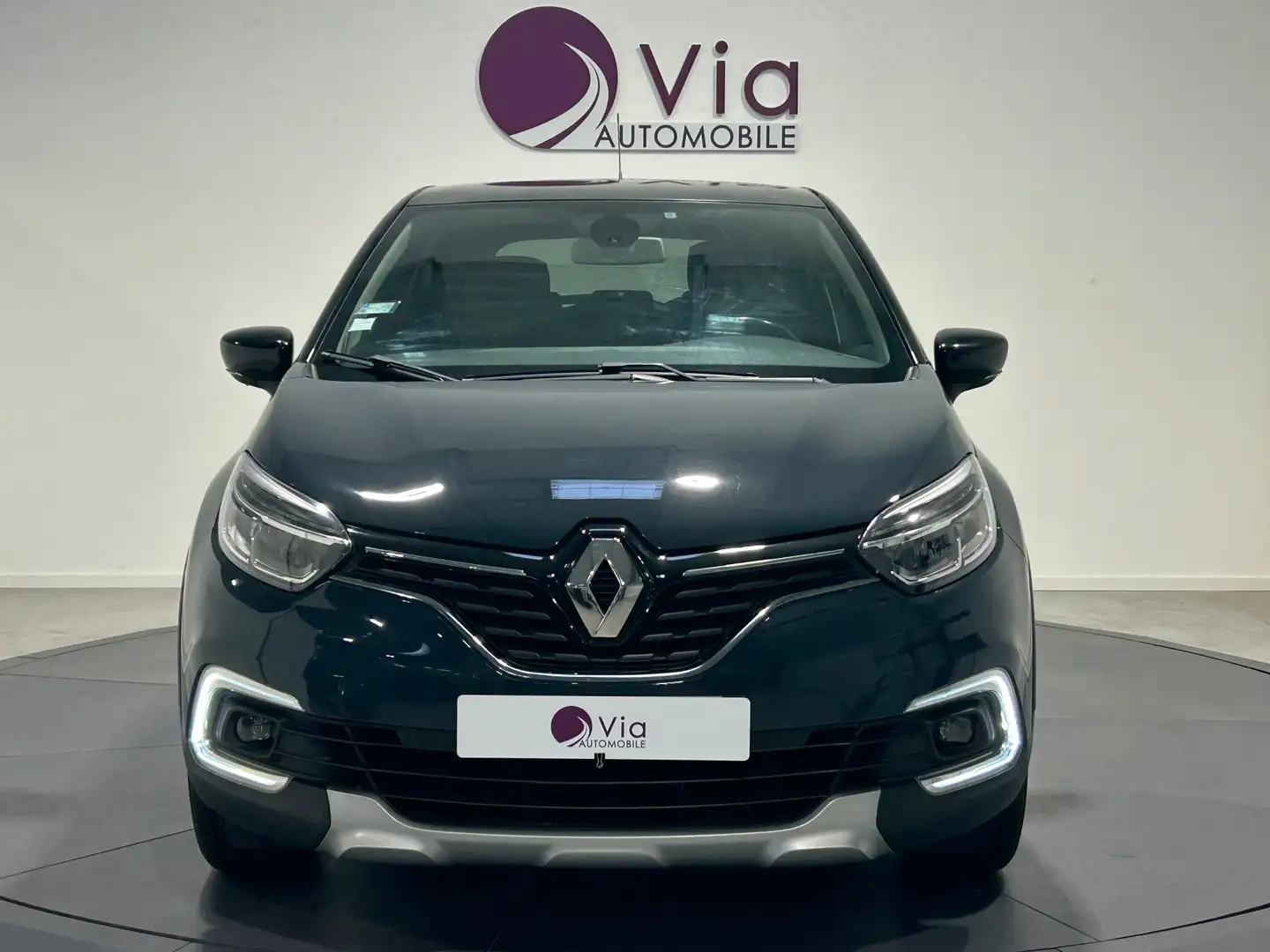 Renault Captur TCe 90 Energy Intens TOIT PANORAMIQUE Bleu - 2