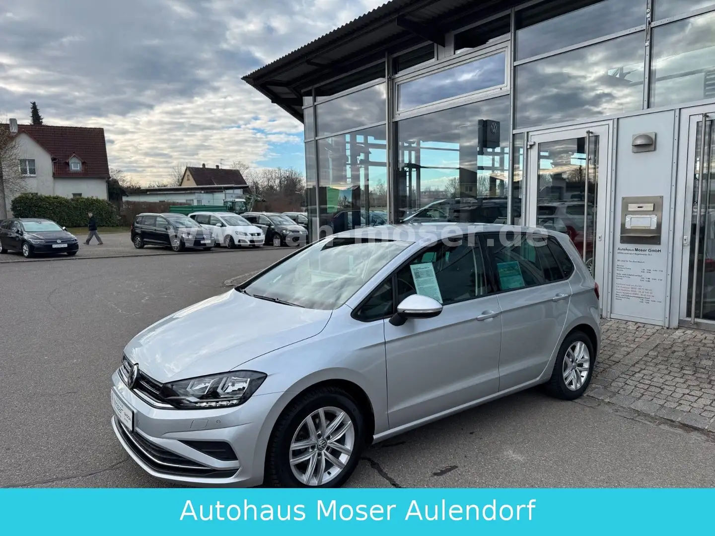 Volkswagen Golf Sportsvan SH/MFL/ACC/MULTIMEDIA Zilver - 1