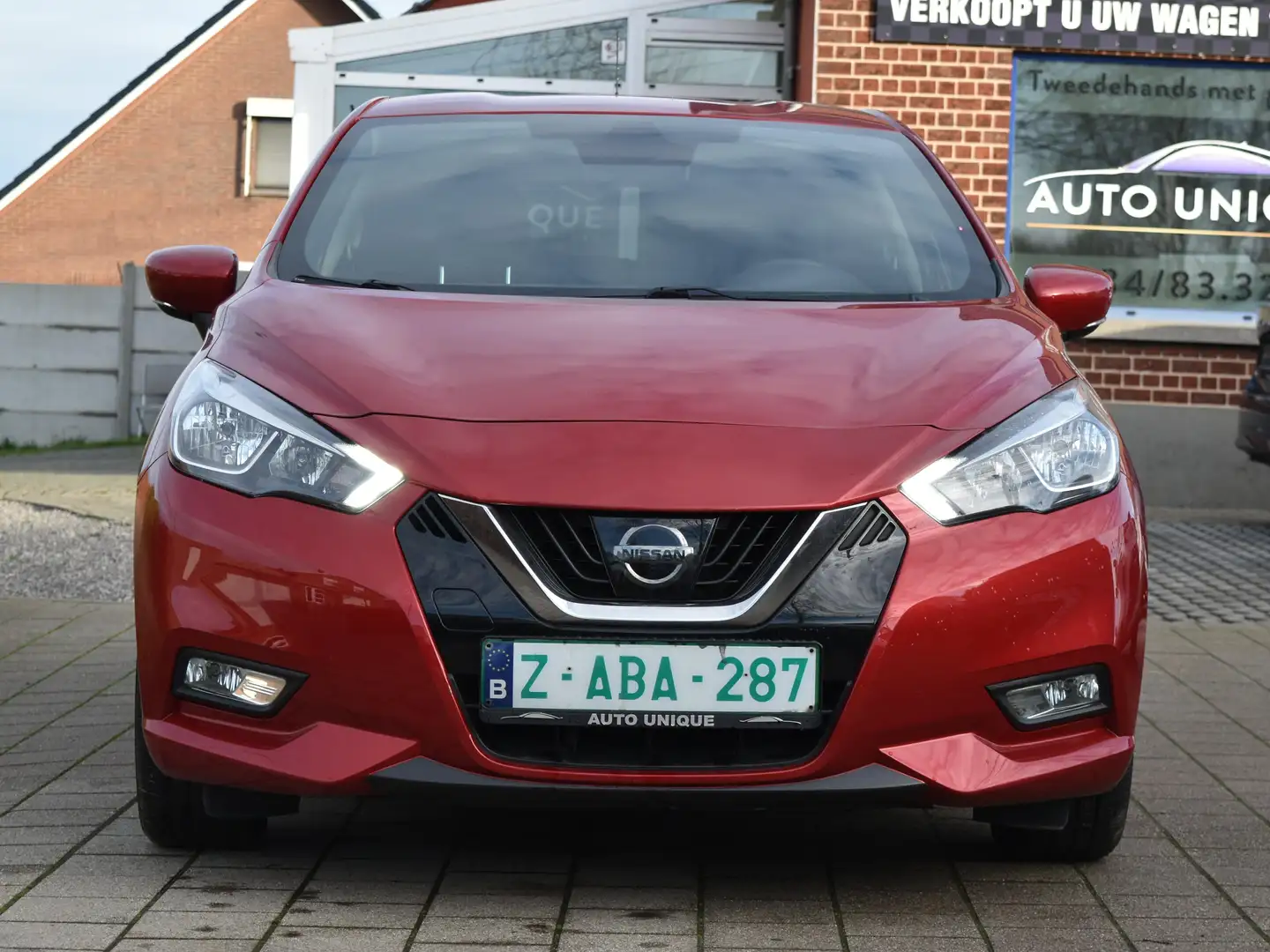 Nissan Micra 1.0 IG-T*Camera*CarPlay*214€ P/M SANS ACOMPTE Rouge - 2