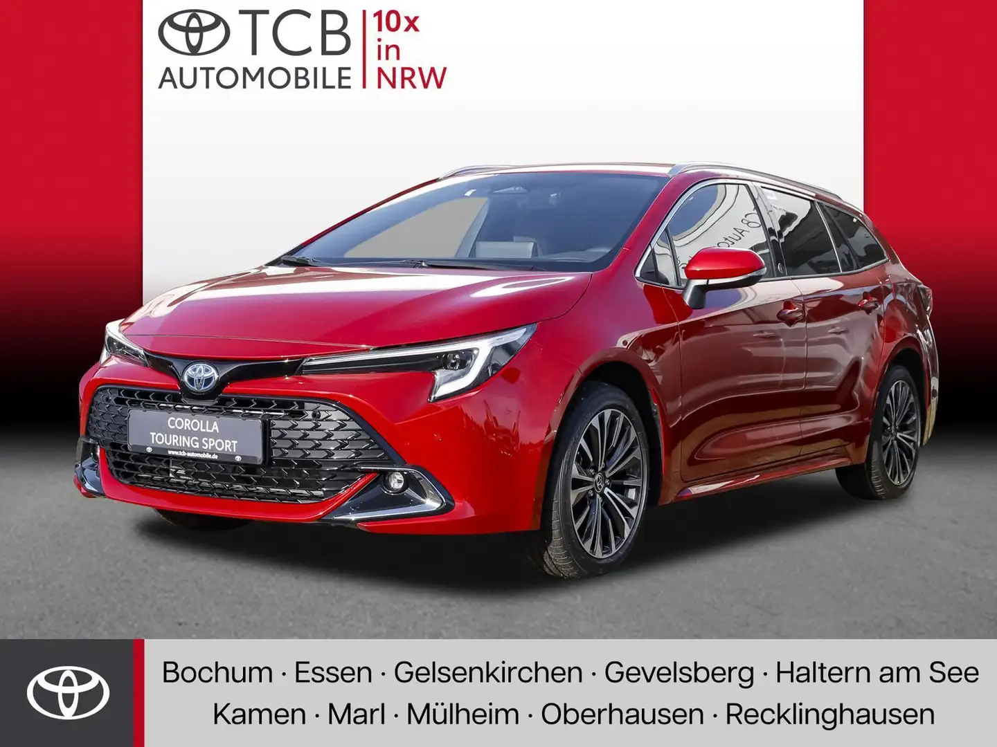 Toyota Corolla 2.0 HEV TS TEAMPLAYER TECHNIK-PAKET/NAVI Rouge - 1