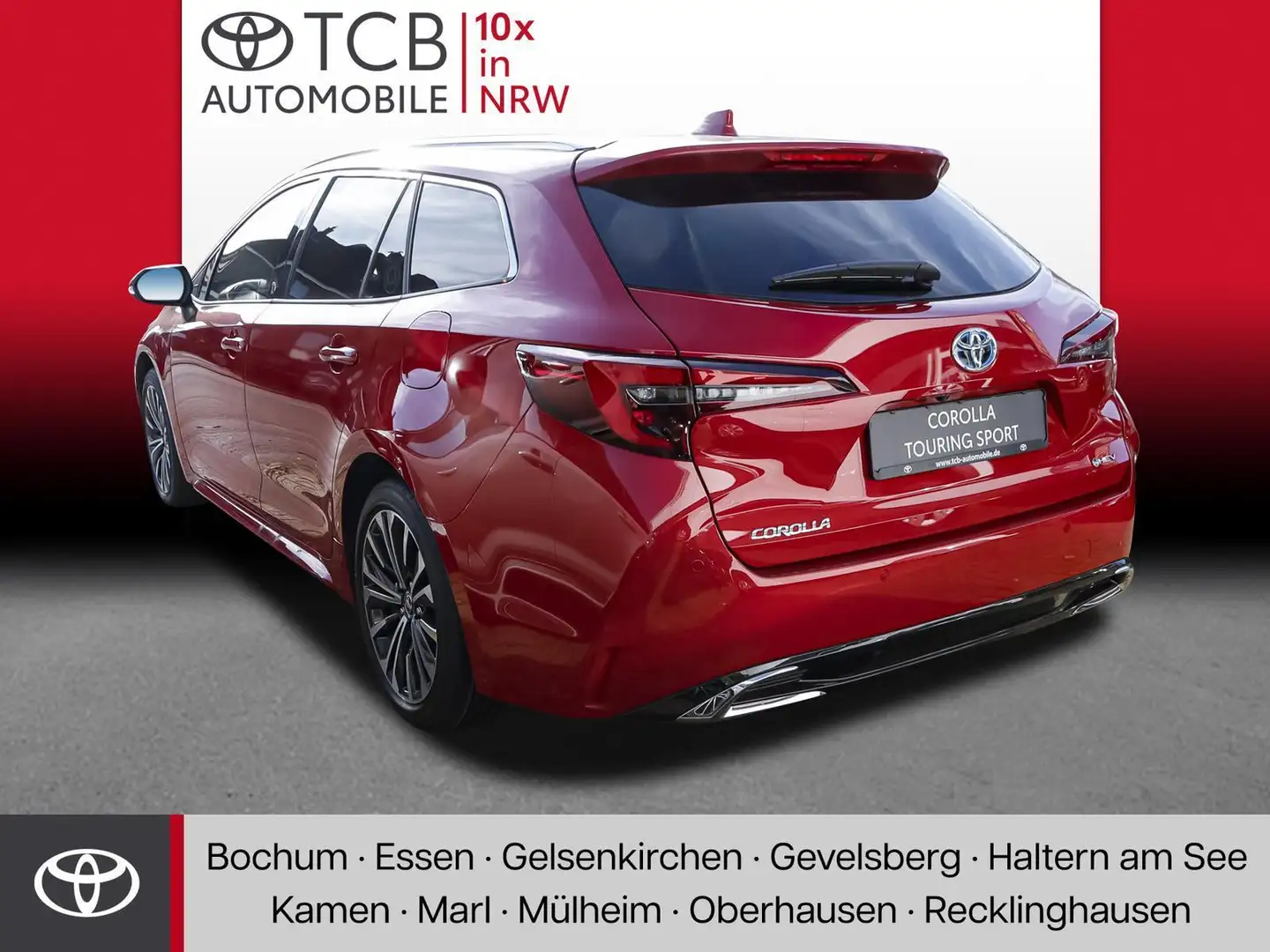 Toyota Corolla 2.0 HEV TS TEAMPLAYER TECHNIK-PAKET/NAVI Rouge - 2