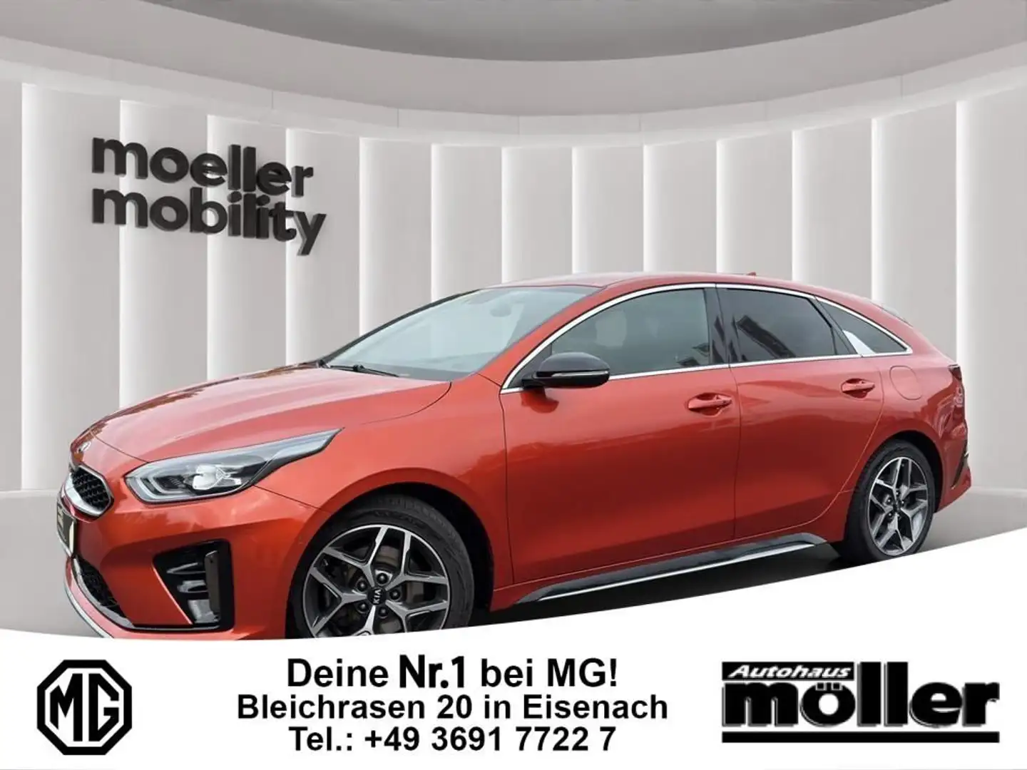 Kia ProCeed / pro_cee'd ProCee'd 1.4 TGDI KAT GT-Line Orange - 1