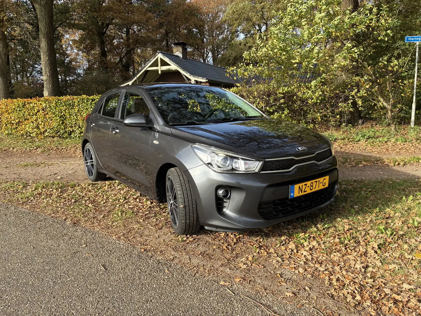 Kia Rio 1.0 TGDI Comf Pl.Nav Grijs - 1