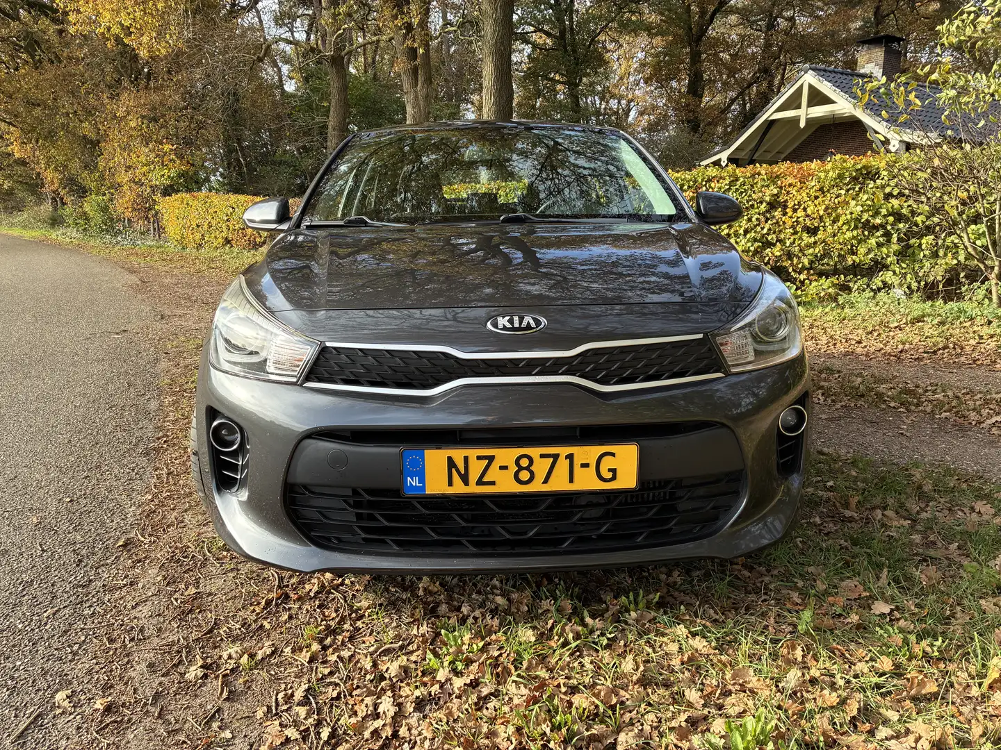 Kia Rio 1.0 TGDI Comf Pl.Nav Grijs - 2