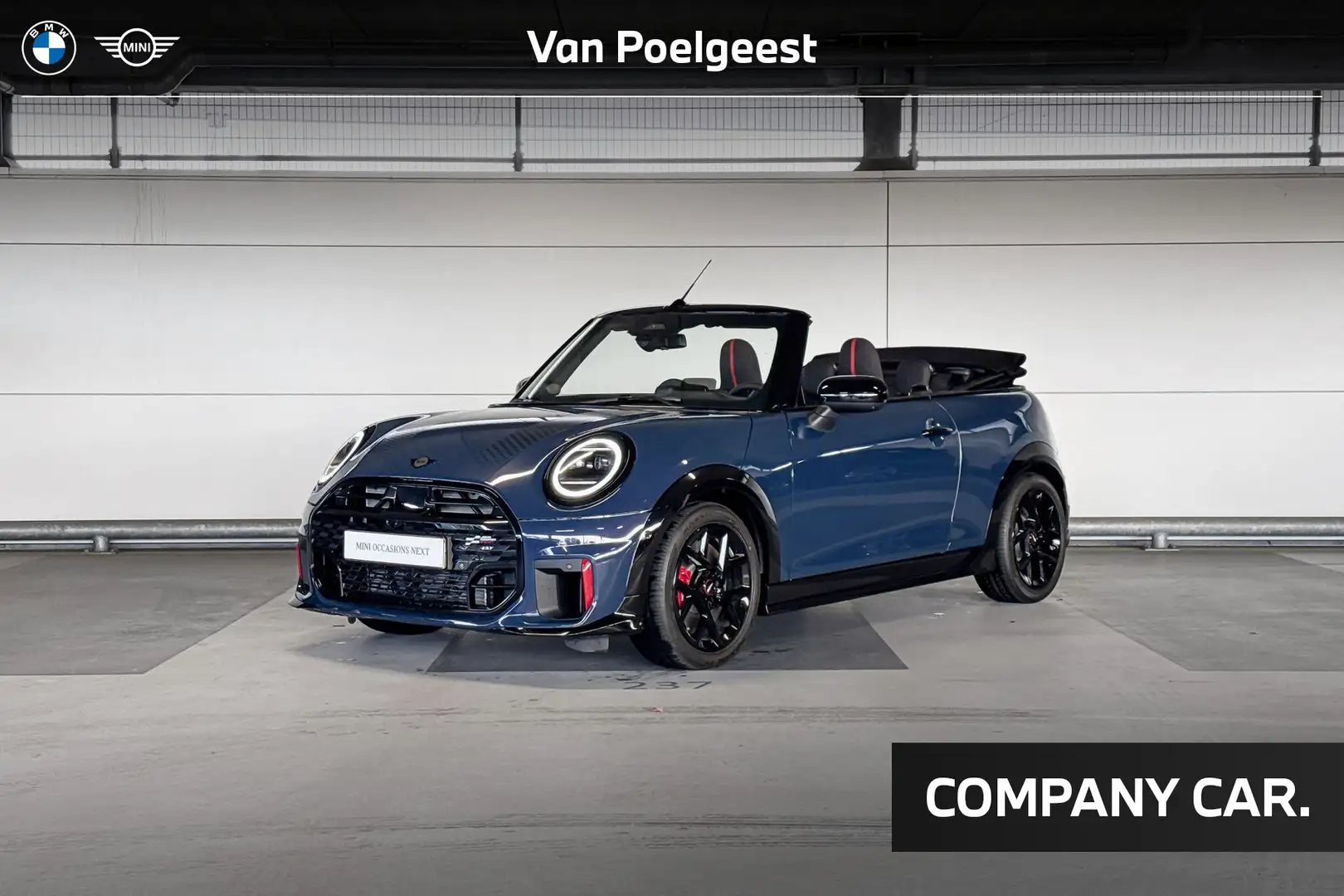 MINI John Cooper Works Cabrio 2.0 JCW XL Bleu - 1