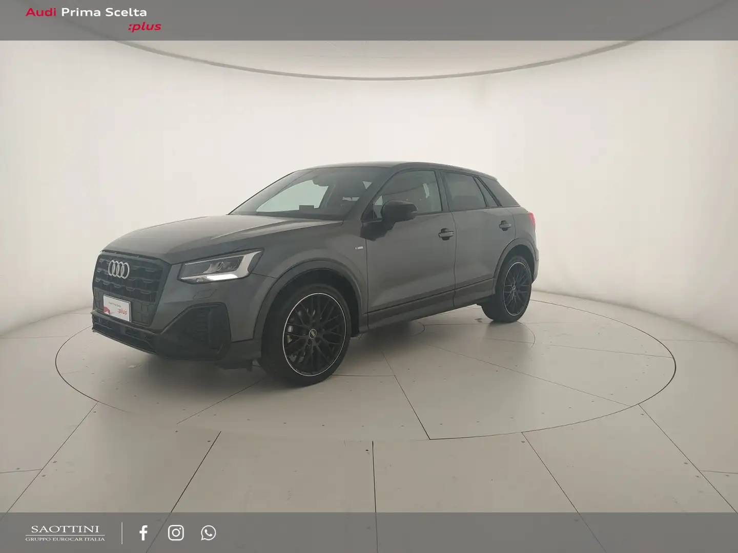Audi Q2 30 1.0 TFSI Identity Black Gris - 1