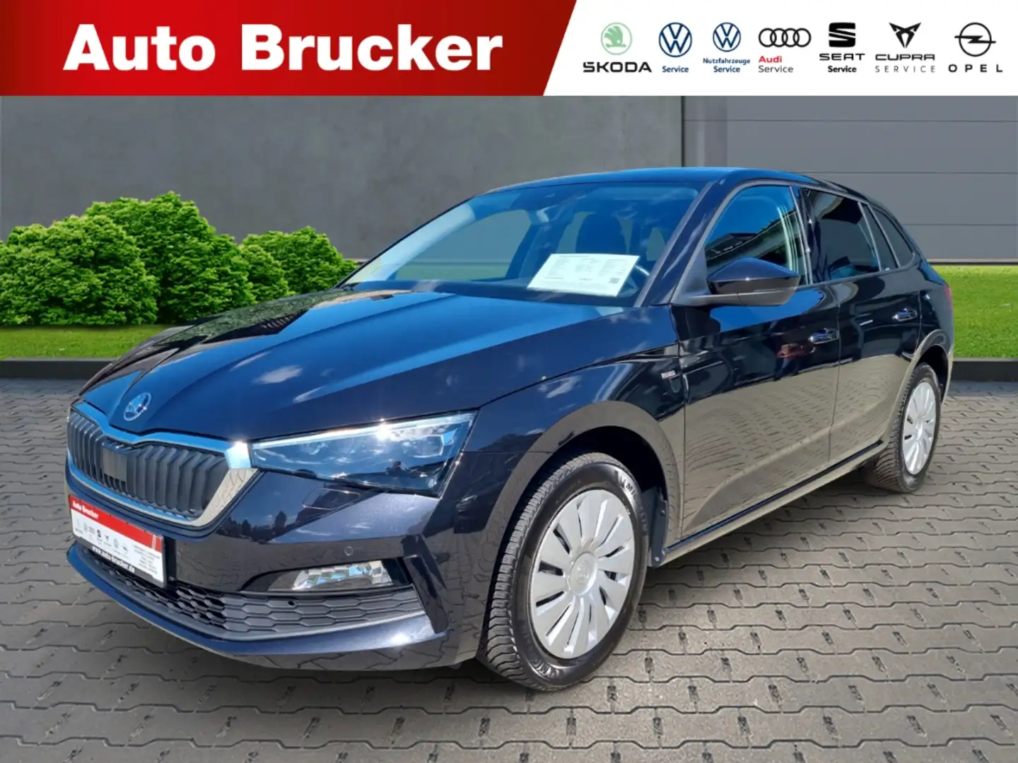 Skoda Scala Clever 1.0 TSI+Alufelgen+Navigationsystem+LED Schwarz - 1