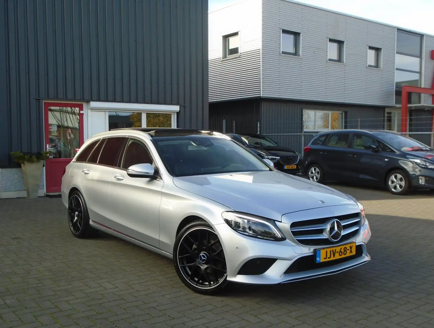 Mercedes-Benz C 180 Estate Advantage Pack,Pano,Trekh.,Automaat Gris - 2