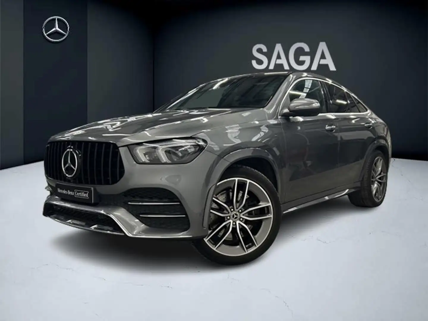 Mercedes-Benz GLE 350 e 4MATIC Coupé AMG Pano Airmatic Grijs - 1