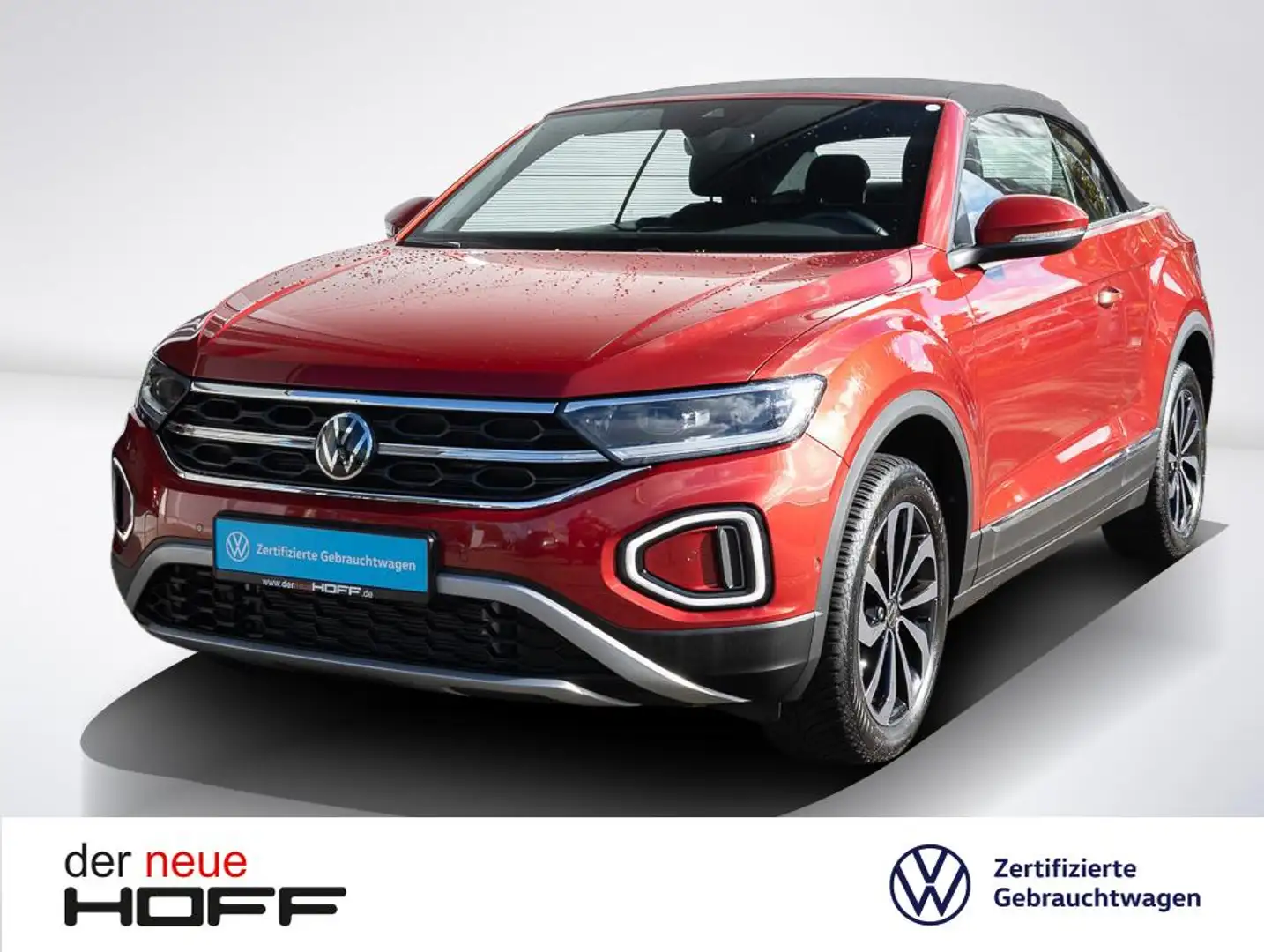 Volkswagen T-Roc Cabriolet 1.5 TSI Style Standheizung Navi LED Ansc Rot - 1