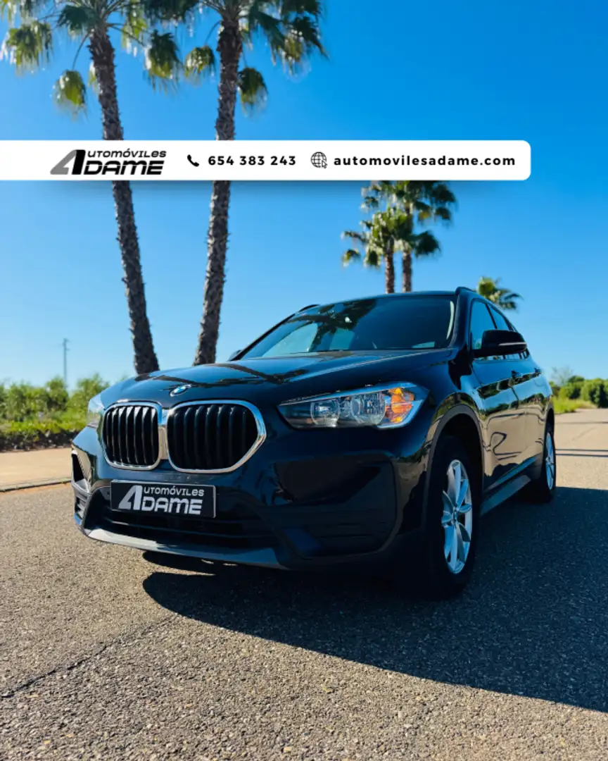BMW X1 sDrive 16dA Noir - 1