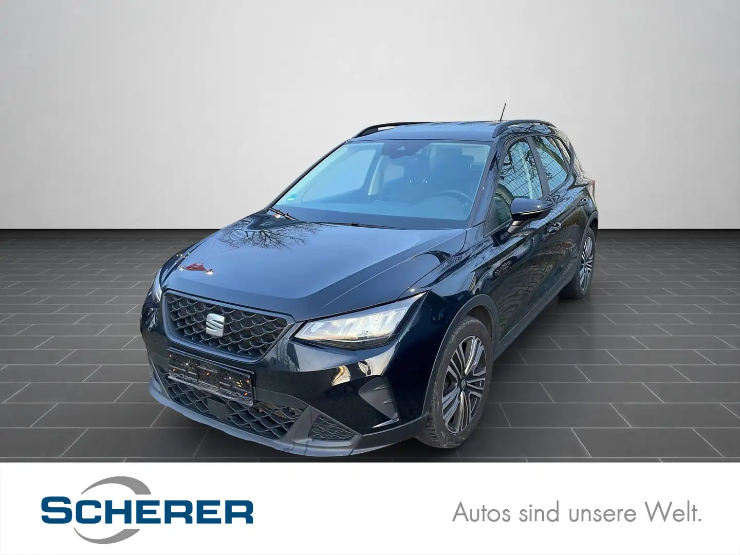 SEAT Arona 1,0 TSI DSG LED/App Connect/Sitzheizung vo Schwarz - 1