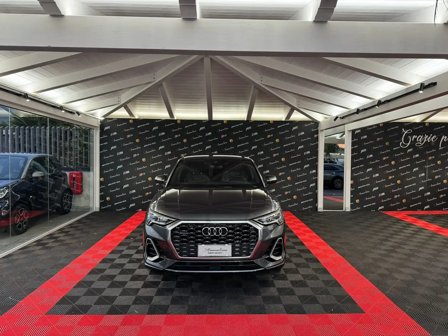 Audi Q3 Sportback 40tdi S line edition quattro 190cv Grigio - 2