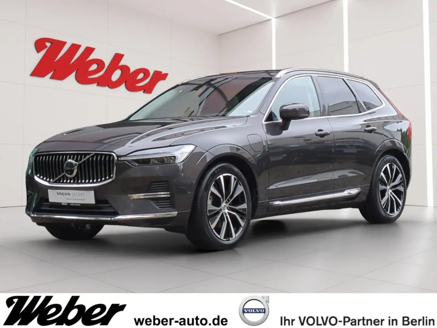 Volvo XC60 T8 Recharge Ultimate Bright *Luft*Massage*AHK* Grijs - 1