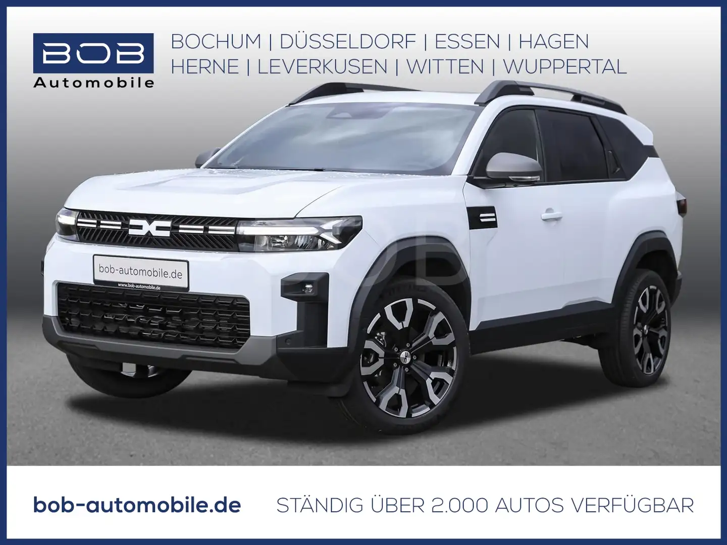 Dacia Bigster Journey TCe 140 SD NAVI SHZ PDC KLIMA BT Blanc - 1