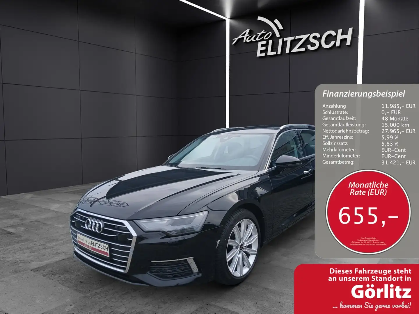 Audi A6 Avant 40 TDI design quattro S-tronic LED Navi A... Schwarz - 1