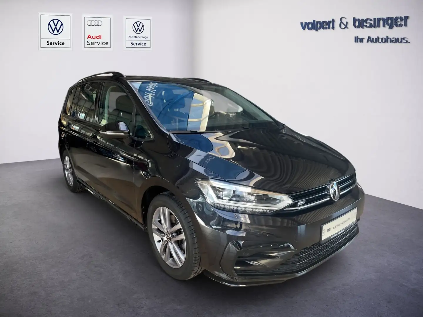 Volkswagen Touran Comfortline 1,5 l TSI DSG*R-Line*Standhzg Schwarz - 2