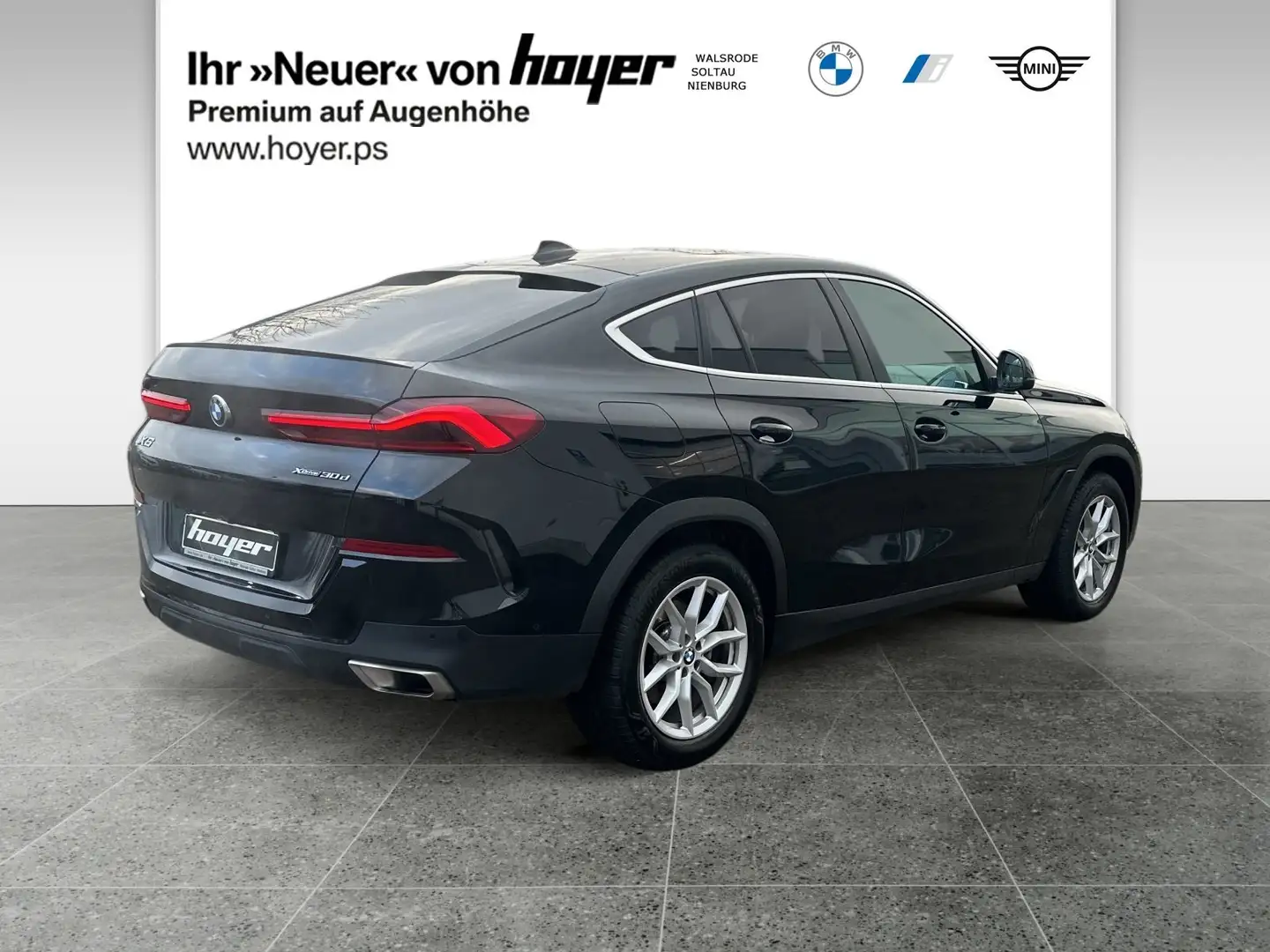 BMW X6 xDrive30d Head-Up DAB LED WLAN Pano.Dach Shz Schwarz - 2