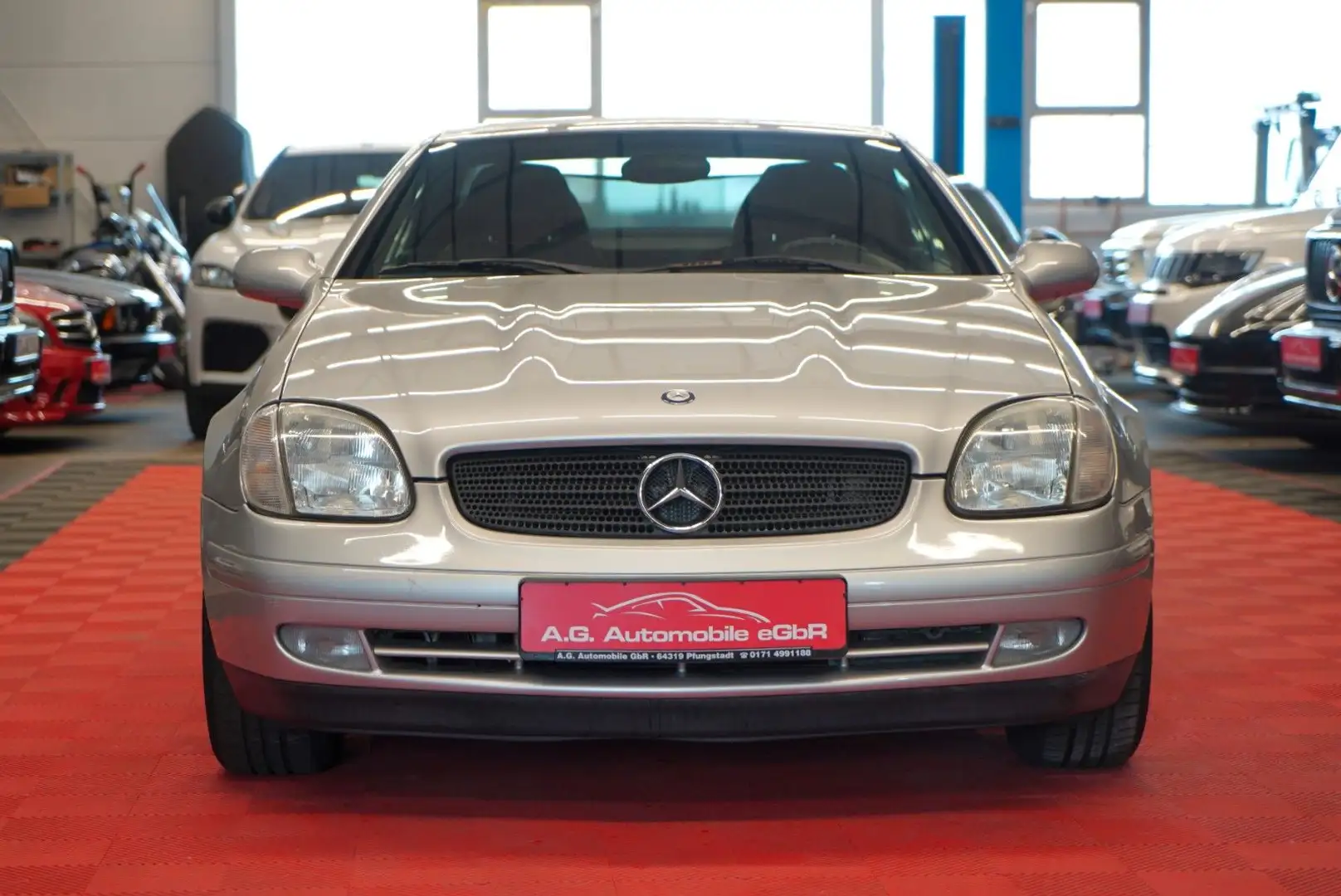 Mercedes-Benz SLK 200 Roadster  Klima*Sitzheizung Silber - 2