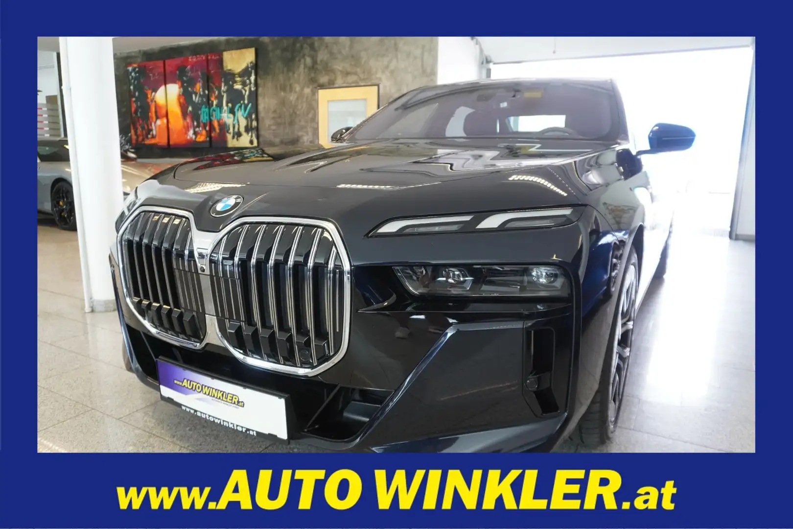 BMW 740 d xDrive Limousine Aut. Lang/M/Skyl./Kamera/Headup Noir - 1