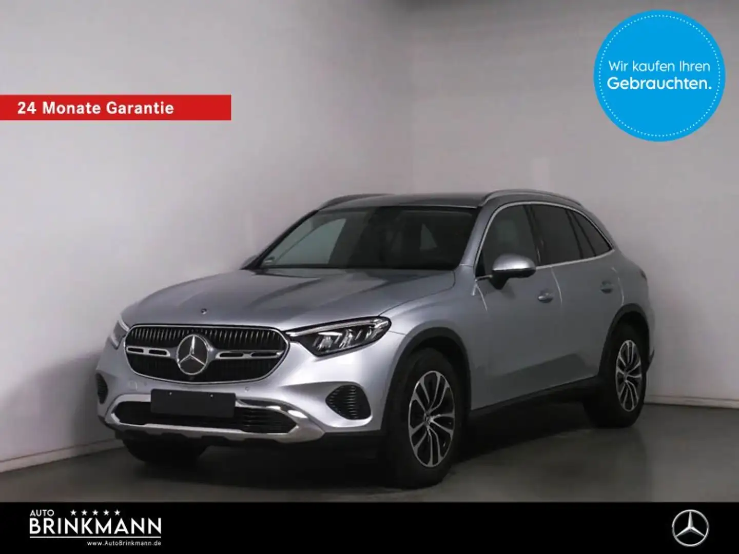 Mercedes-Benz GLC 220 GLC 220 d 4M AHK/360°KAMERA/LED/ADVANCED/WINTER Stříbrná - 1