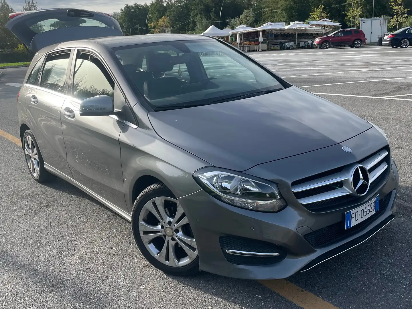 Mercedes-Benz B 180 Classe B - T246 d (cdi) Sport auto Grigio - 1