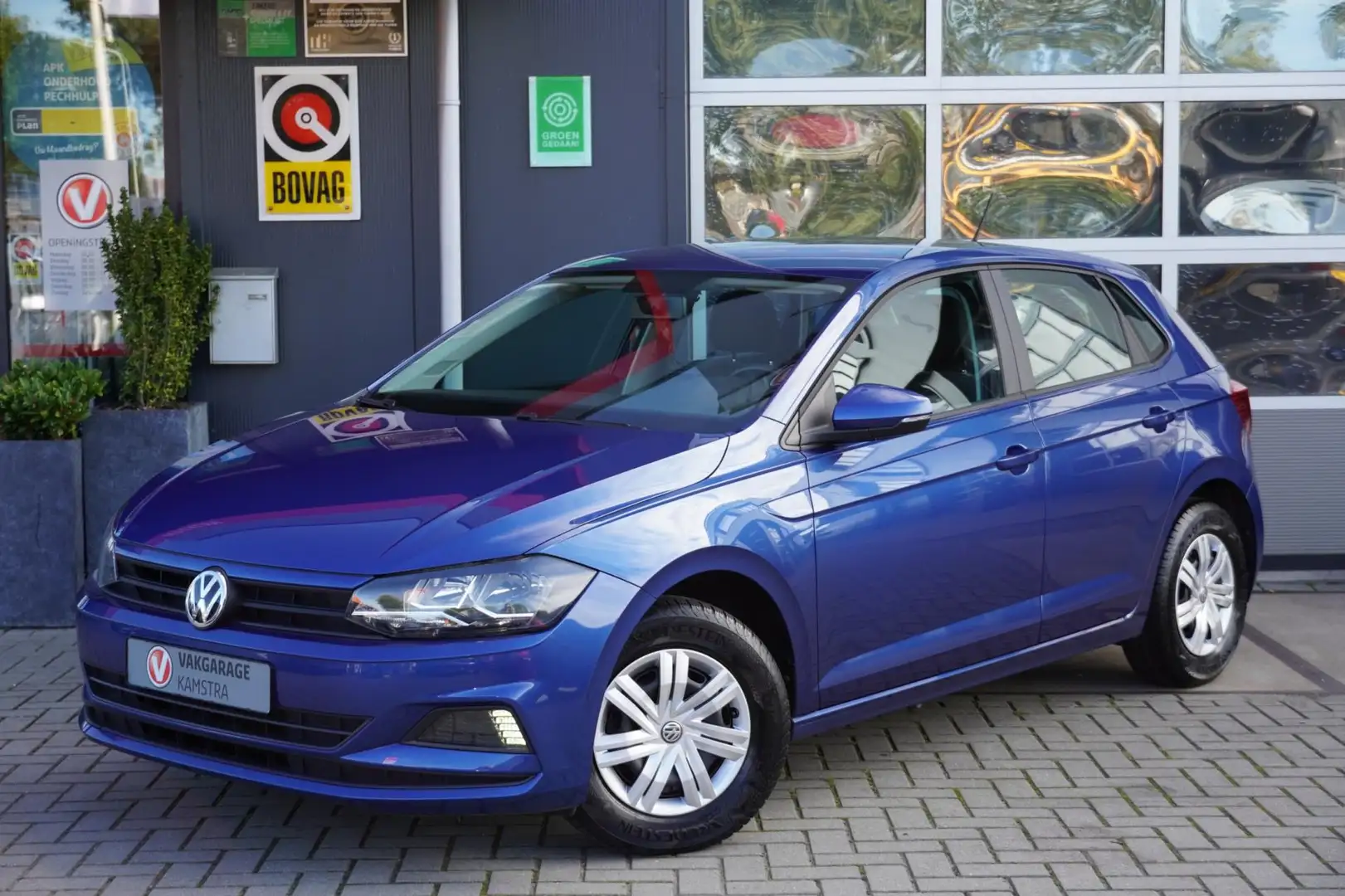 Volkswagen Polo 1.0 Comfortline 5-deurs AIrco/Cruise/BTa Blauw - 2