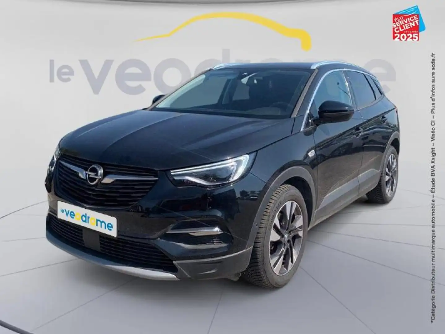 Opel Grandland X 1.2 Turbo 130ch Elite 7cv Negro - 1