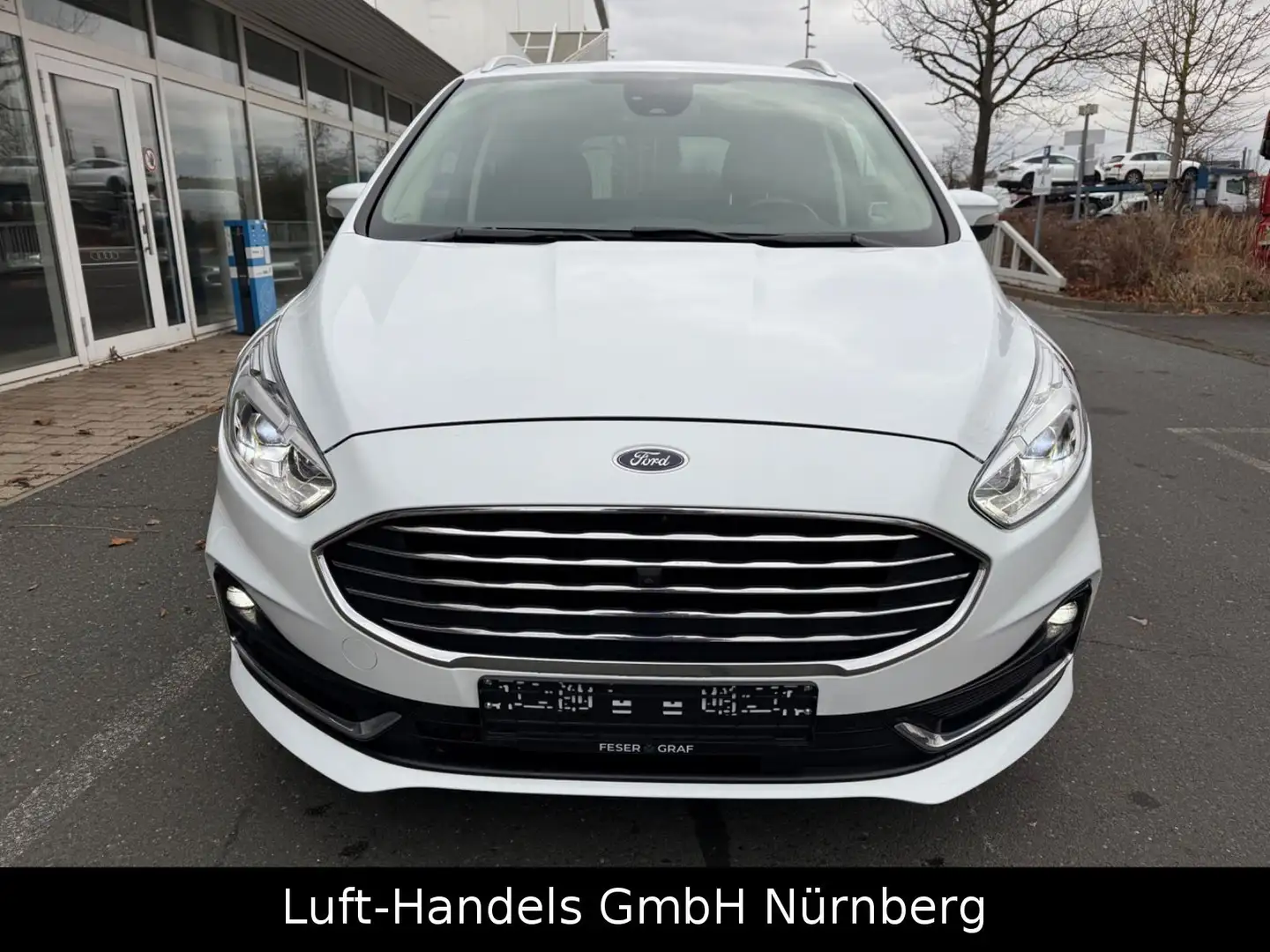Ford Galaxy Titanium 7Sitze Autom AHK Navi Webasto LE Weiß - 2