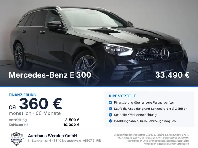 Mercedes-Benz E 300 de 4Matic T 9G AMG Softclose/Burmester/Air