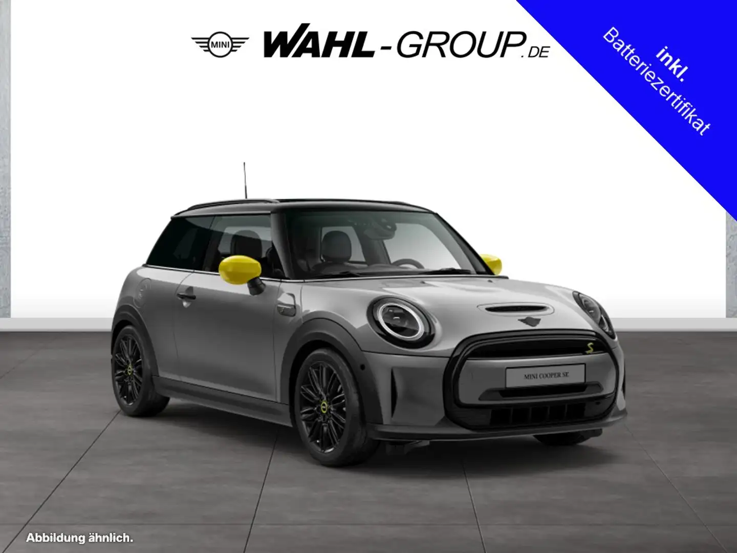 MINI Cooper SE YOURS TRIM LED NAVI PANO RFK SHZ ALU 17" Grijs - 1