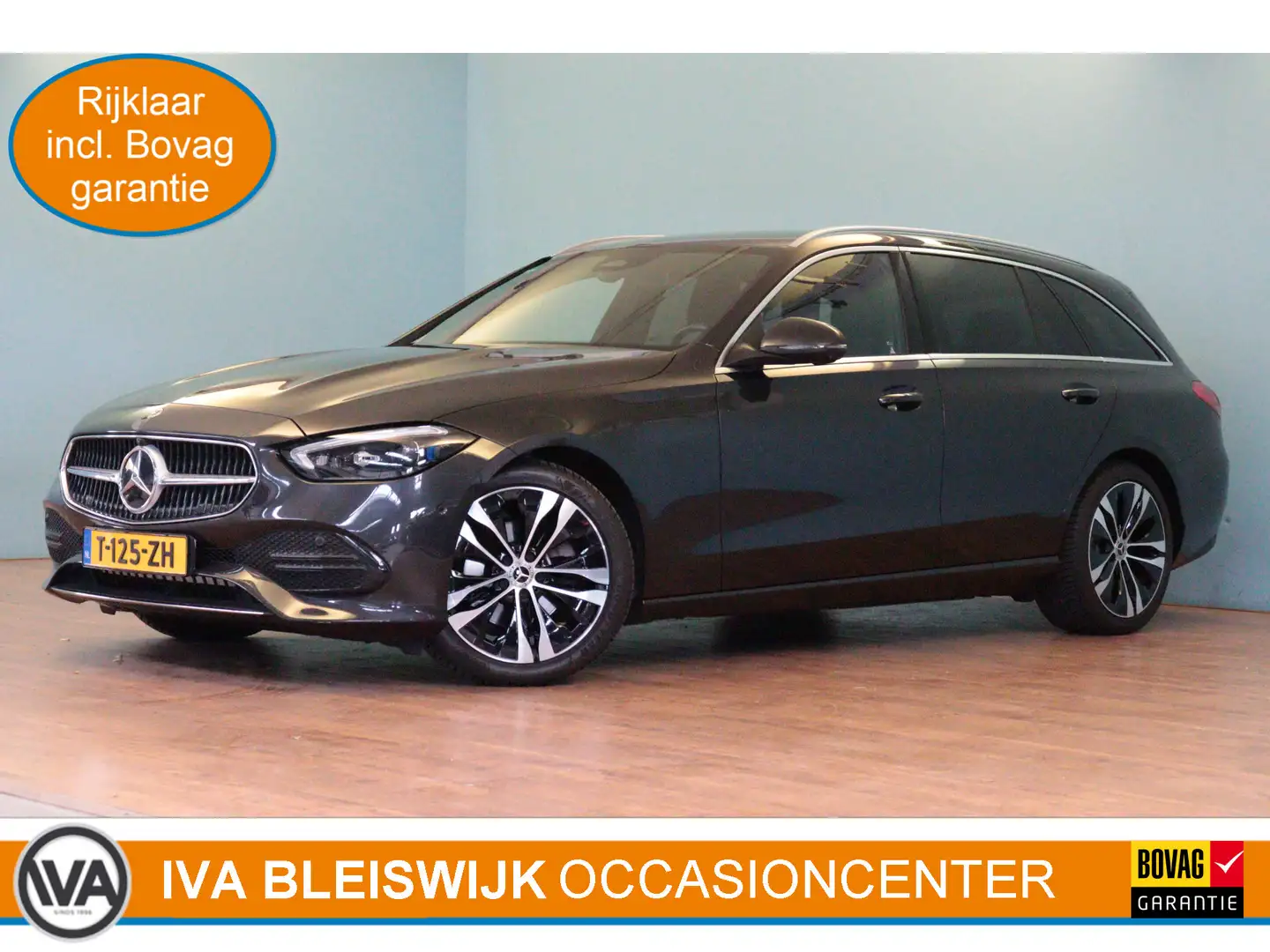 Mercedes-Benz C 180 Estate Luxury Line Automaat | NAVI | 360-CAMERA + Gris - 1