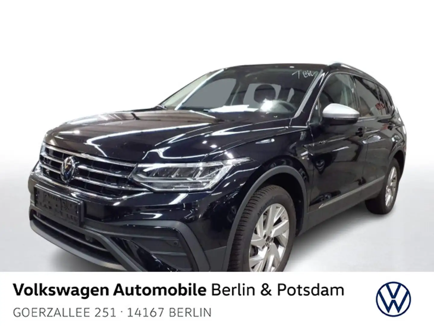 Volkswagen Tiguan Allspace 1.5 TSI  DSG ACT Life Navi AHK L Schwarz - 1