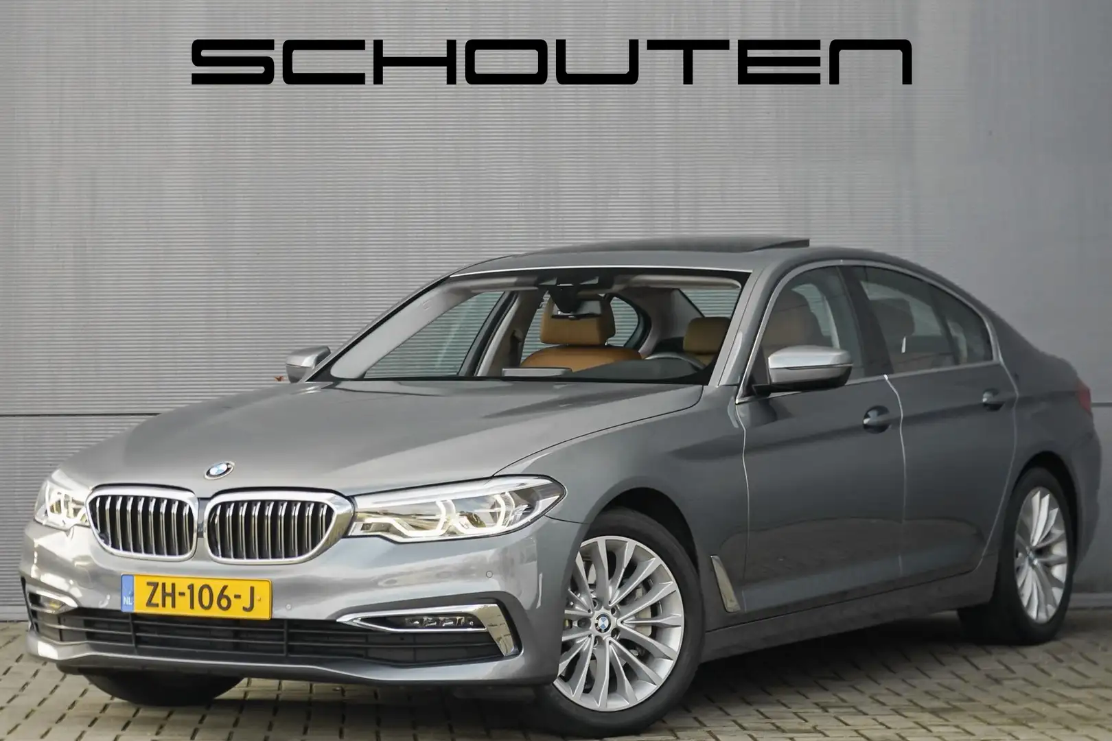 BMW 530 5-serie 530i High Ex Luxury Schuifdak Comfortstoel Gris - 1