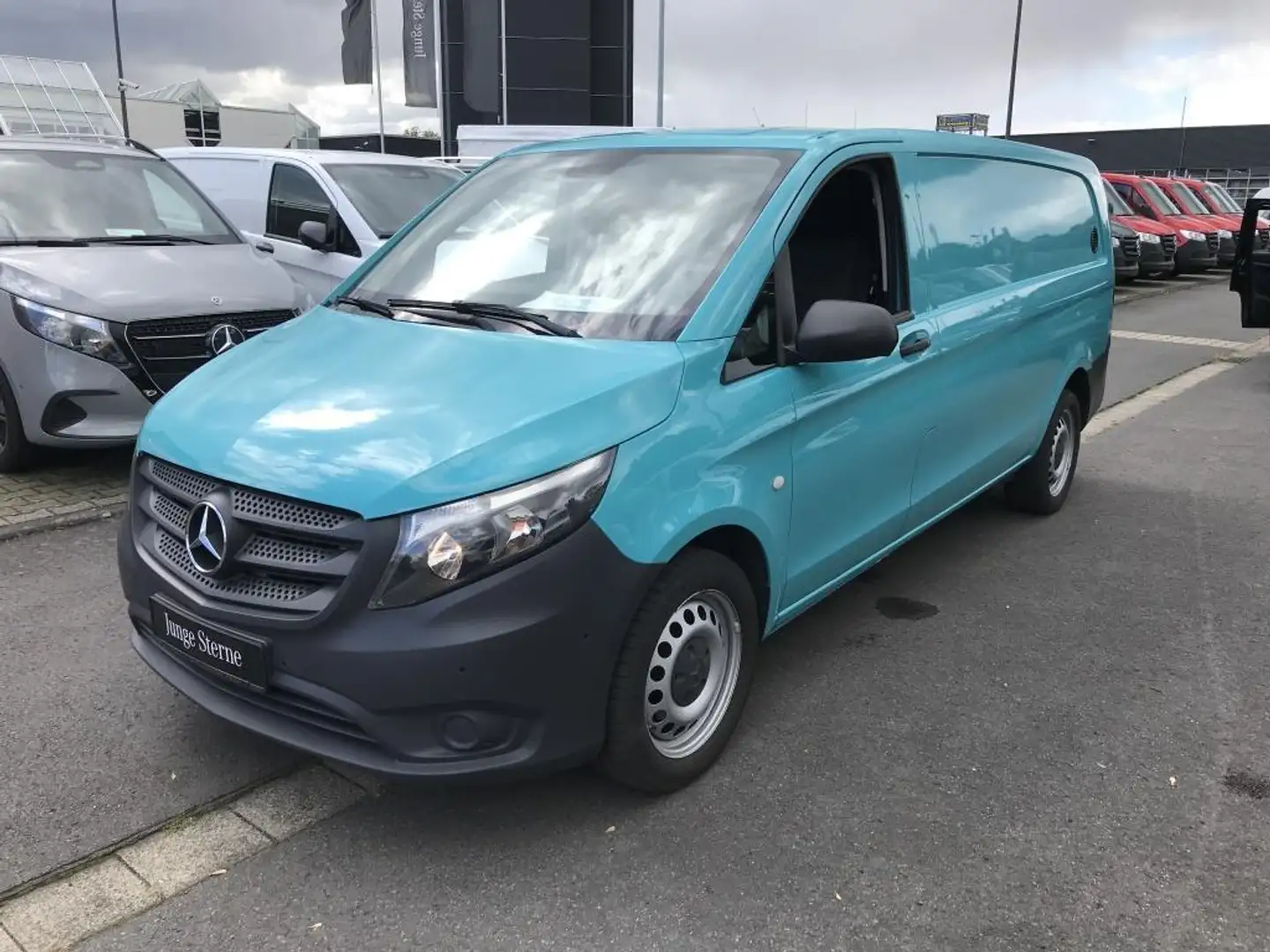 Mercedes-Benz Vito 116 CDI Kasten Extralang Navi SHZ Kam. PDC Bleu - 1