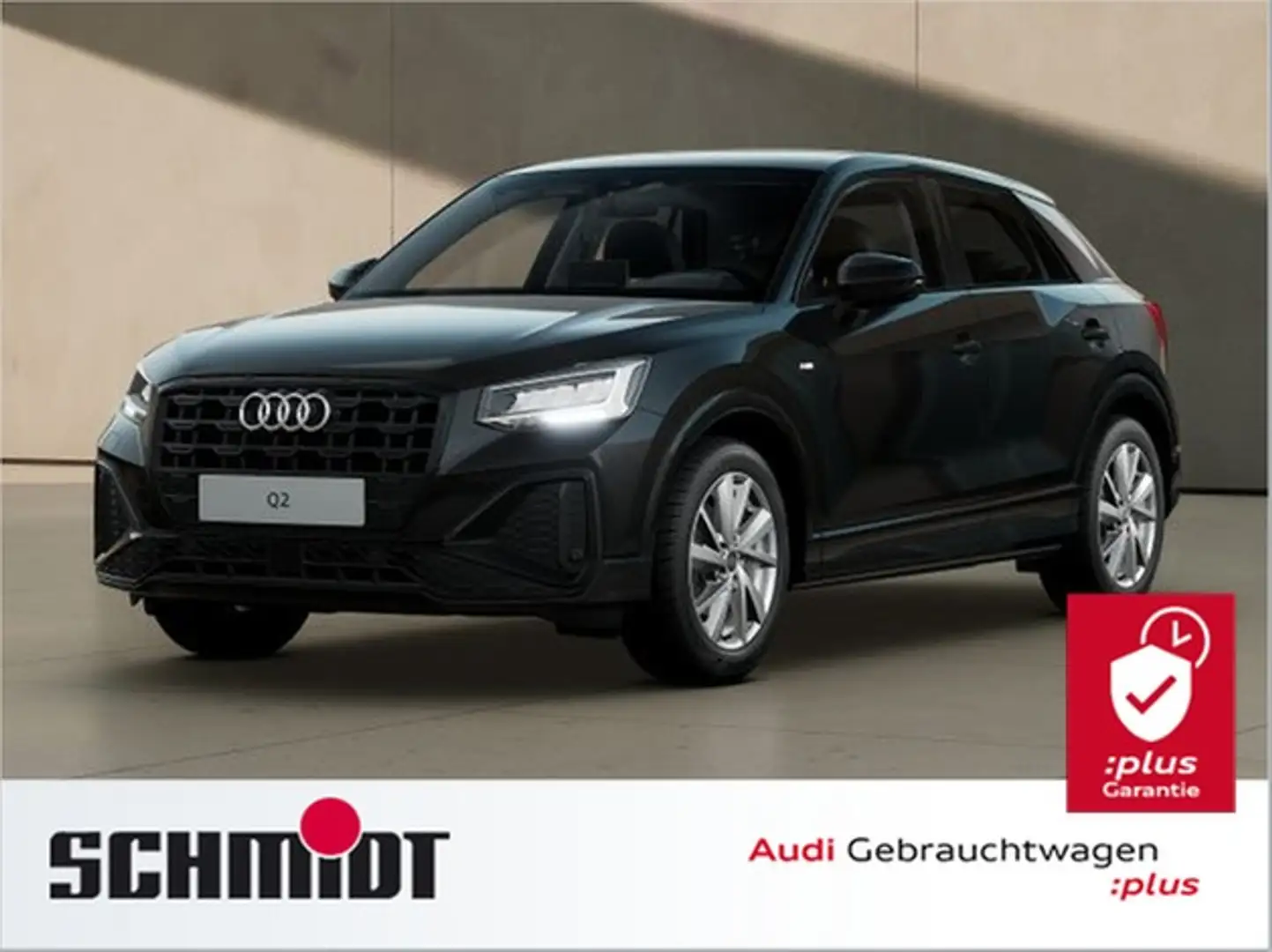 Audi Q2 35 TFSI S line AHK Leder Navi+ Kamera ACC Sport... Zwart - 1