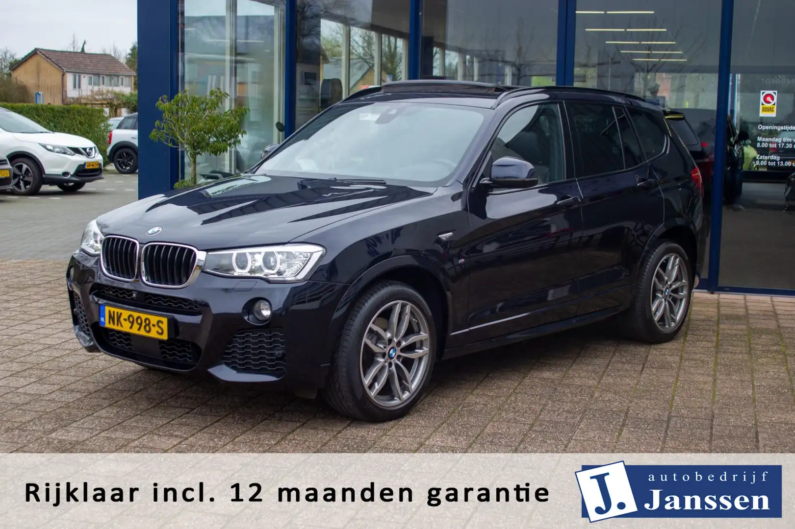 BMW X3 SDrive20i M-Sport High Executive | Prijs rijklaar Zwart - 1