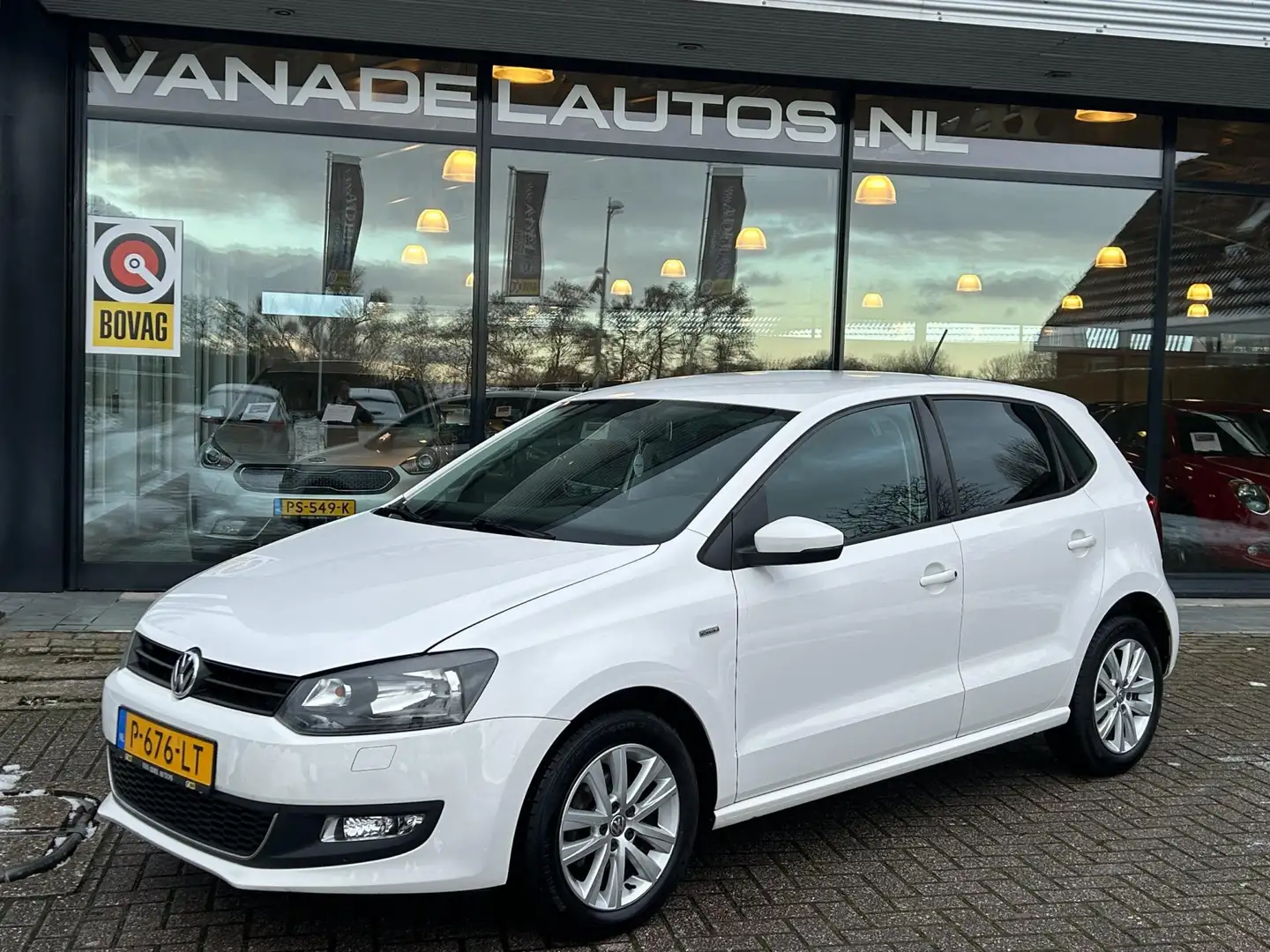 Volkswagen Polo 1.2 TSI BlueMotion Edition+ 5Drs Clima Cruise Park Weiß - 1