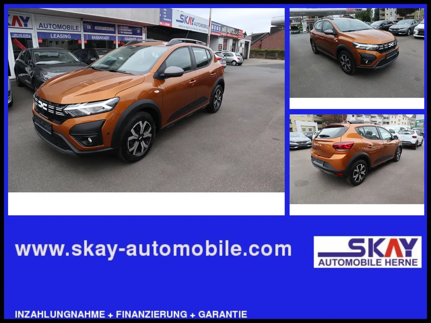 Dacia Sandero Stepway Expression+ Navi Scheckheft Bronze - 1